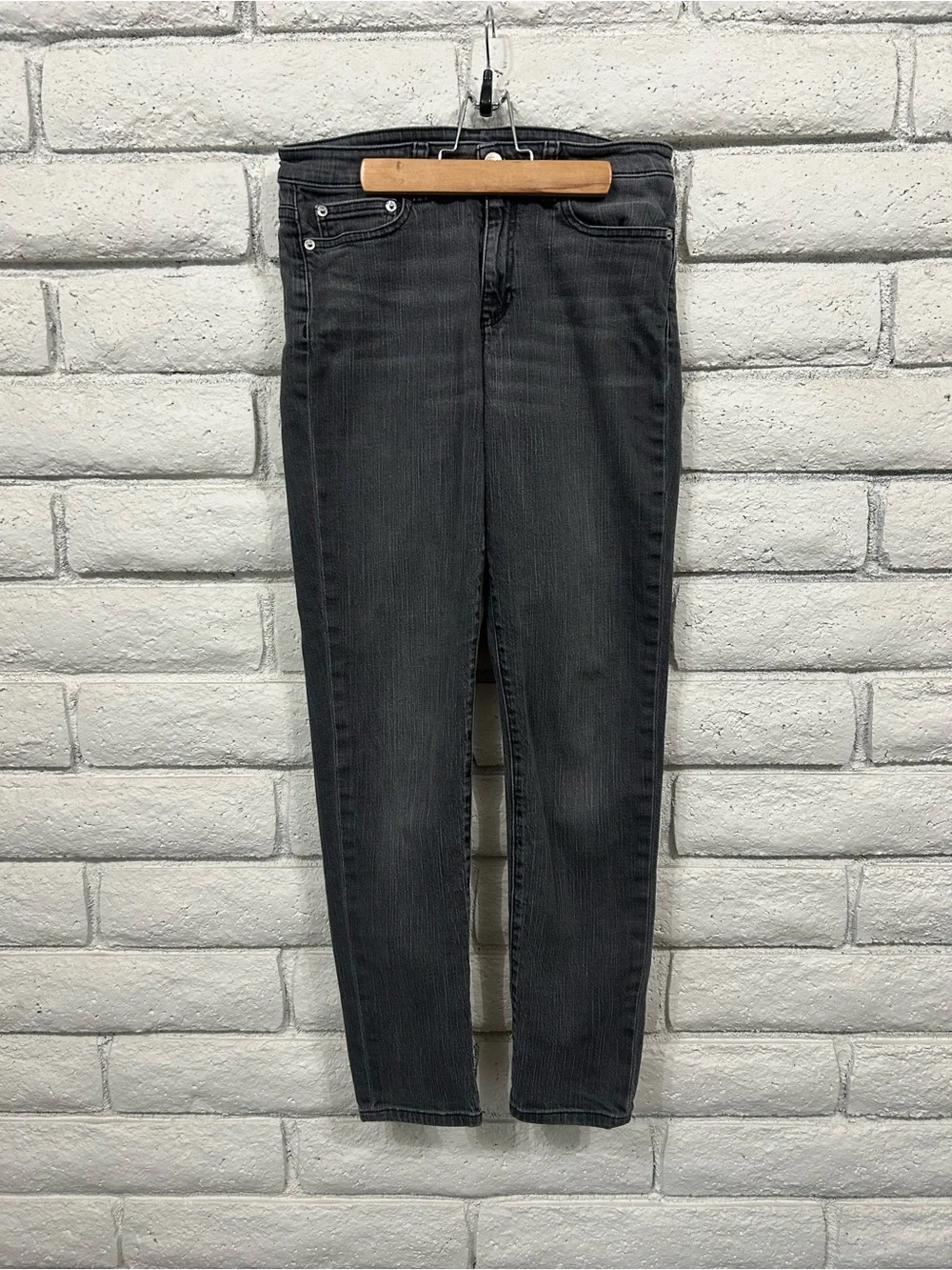 Michael Kors Gray Wash Skinny Ankle Jeans Women’s Size 6